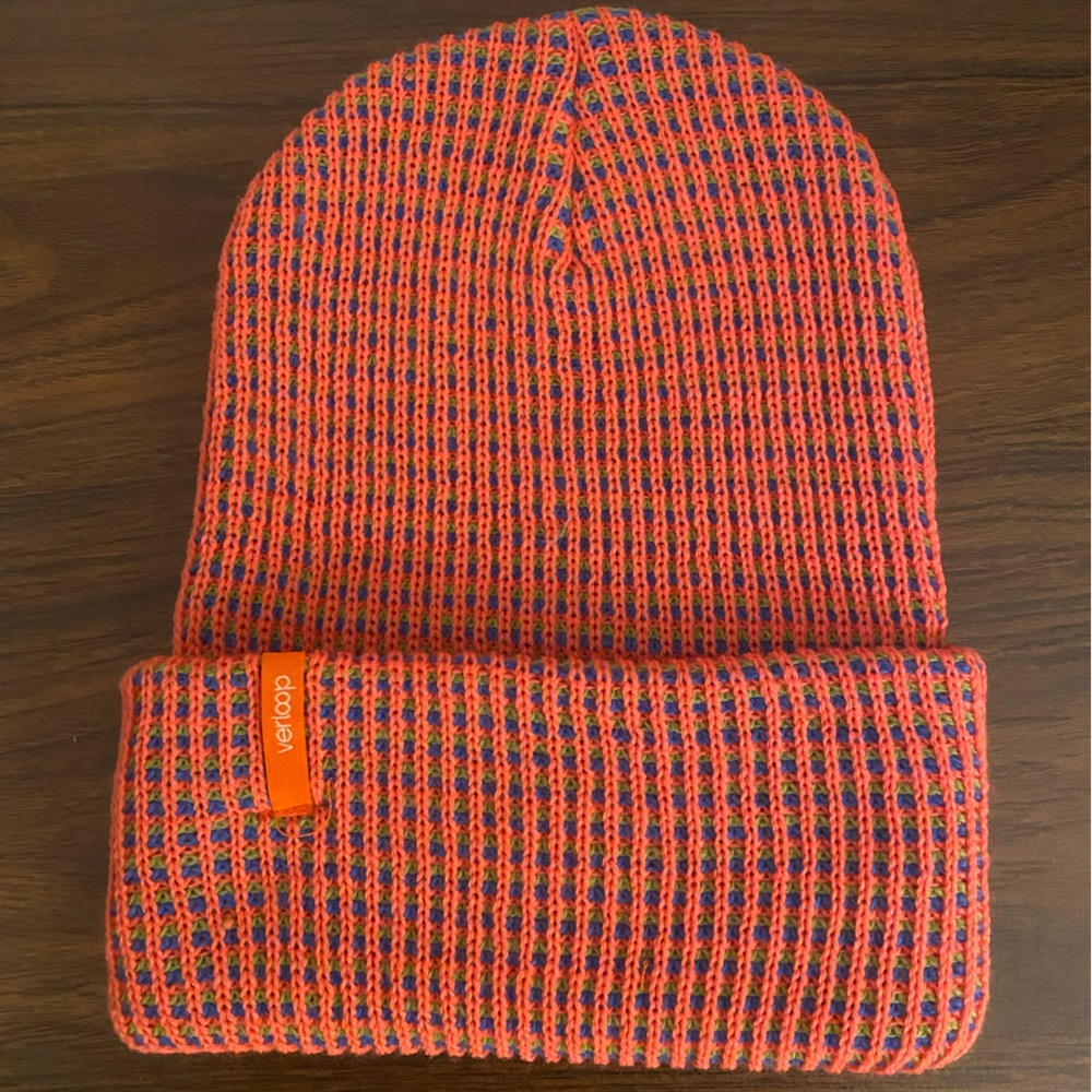 UO Verloop Grid Simple Ribbed Beanie - NEW